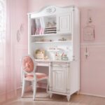 Romantic Study Desk with Study Unit