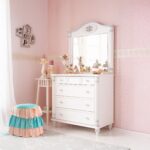 Romantic Dresser with Mirror