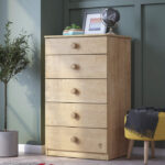 Mocha Tall Dresser