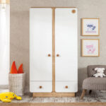 Baby Natura 2 Doors Wardrobe