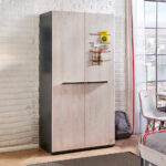 Trio 2 Doors Wardrobe