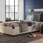 Trio Line Bed with Base 120x200cm