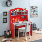 Race Cup Desk with Unit