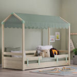 Montes Natural Roof Bed 90x200cm