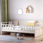 Montes Natural Daybed without Roof 100x200cm