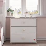 Montes White Small Dresser