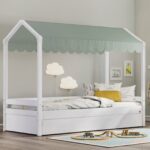 Montes White Roof Bed 90x200cm