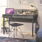 Space Gray Study Desk