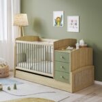 Baby Loof Swinging-Convertible Baby Bed (70x115-70x160cm)