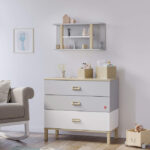 Baby Mino Dresser with Shelf