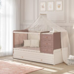 Baby Elegance SL Convertible Bed with Parent Bed 80x180cm