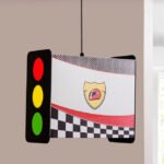 Traffic Light Ceiling Lamp
