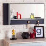 Trio Wall Mirror with Shelf