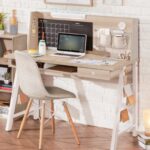 Duo Medium Study Desk with Medium Study Unit