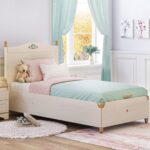 Flora New Bed with Base 100x200cm