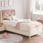 Elegance Bed with Base with Hanger Headboard 100x200cm