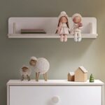 Montes White Hanger Shelf