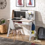 Modera Modern Study Desk with Unit