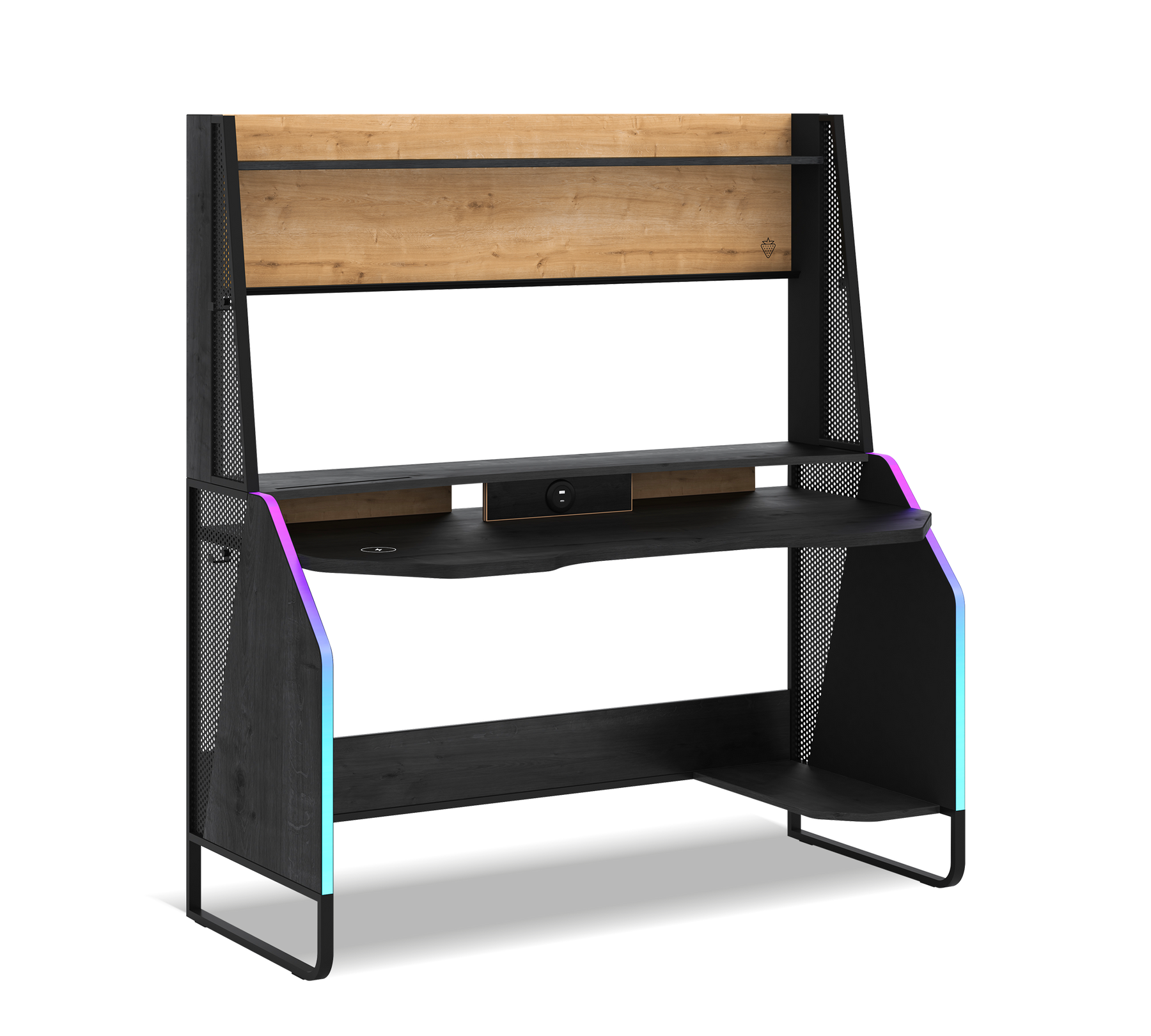 20.58.1112.00-00_1800x1800 Black Gaming Desk - Figura 1