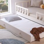 Elegance Lower Bed Stead with Handles 90x200cm
