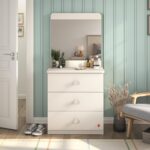 Varia Cream Line Dresser with Mirror