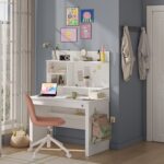 Small Study Desk with Small Unit
