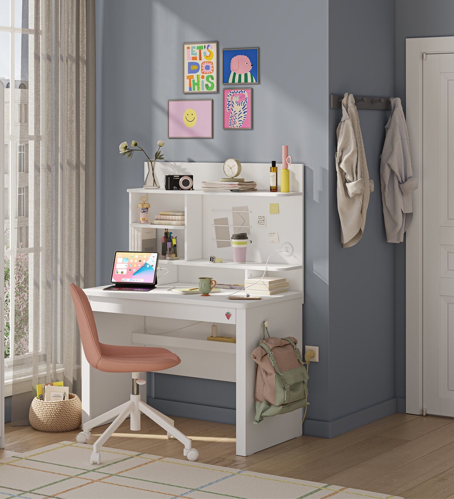 20.94.1101.00-20.94.1104.00-01_958b54e2-b066-4f07-befb-9bc30c1d5d96_1800x1800 Small Study Desk with Small Unit - Image 1