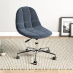 Modern Chair Navy Blue