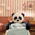 Panda Bear Bed with Bamboo+ Mattress