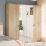 Mocha 4 Door Wardrobe (New Version)