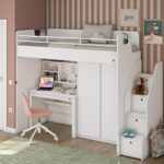 Varia White Studio Bunk Bed 90x200cm